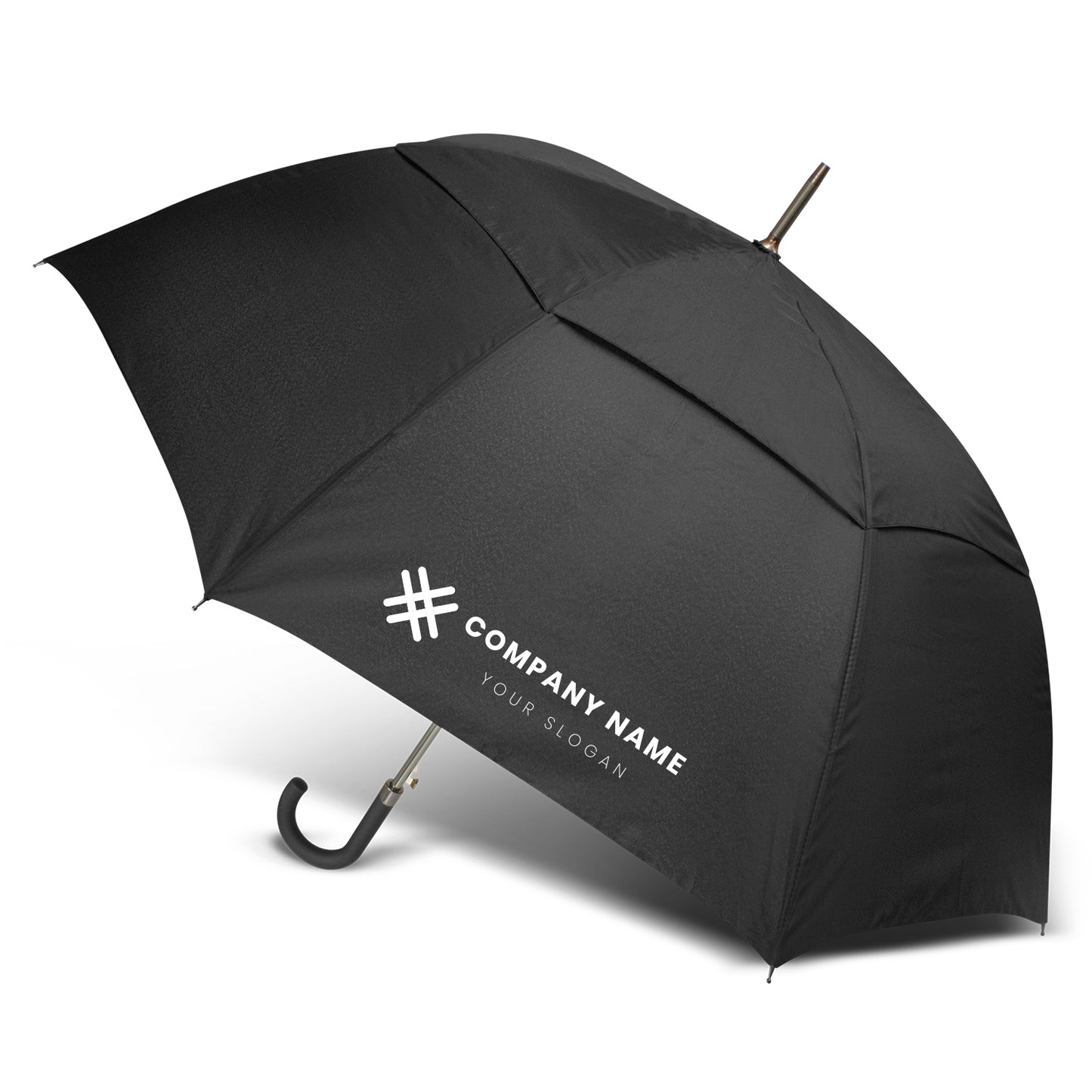 Promotional Raven Umbrella Logo Printed