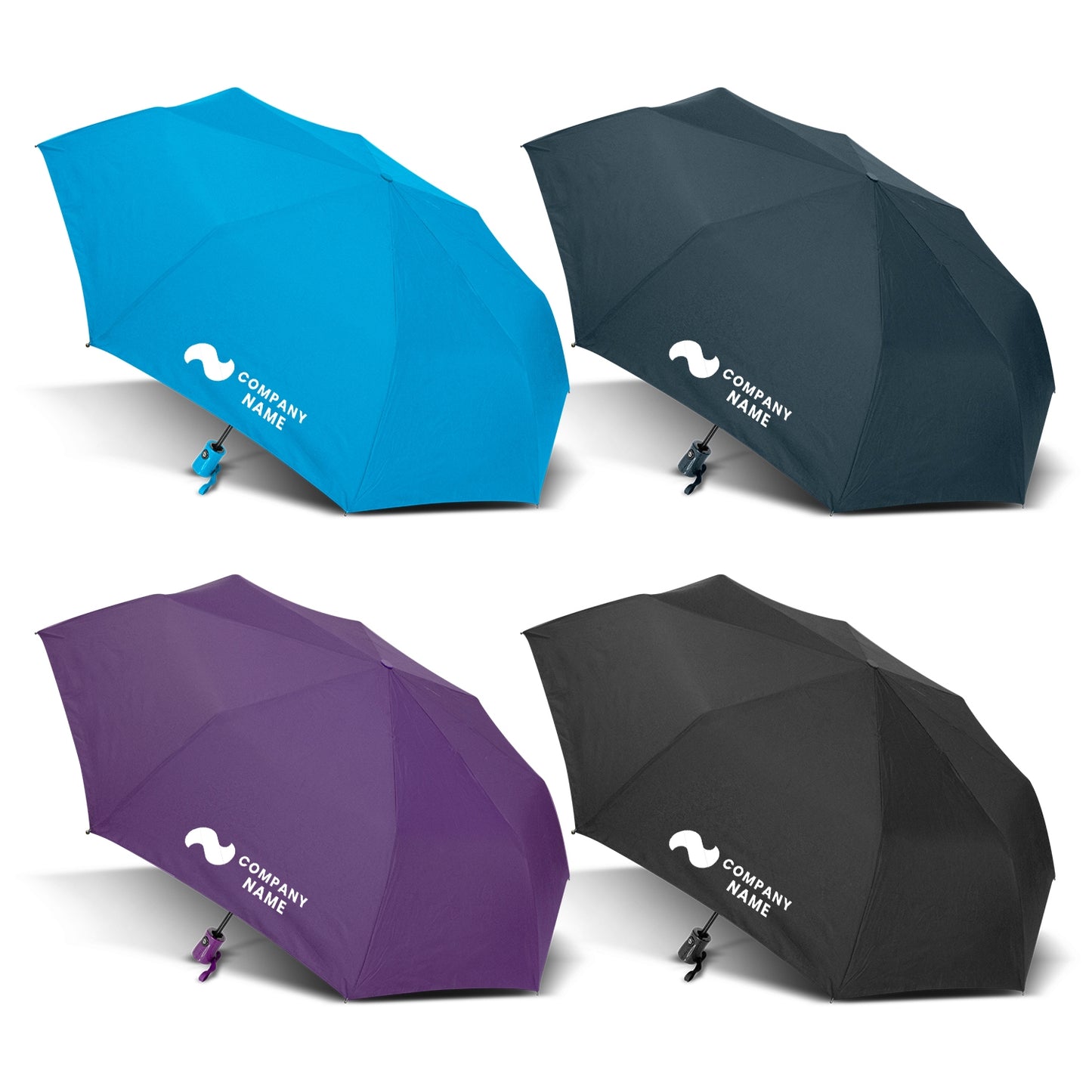 Drizzle Windproof Umbrella Custom Printed