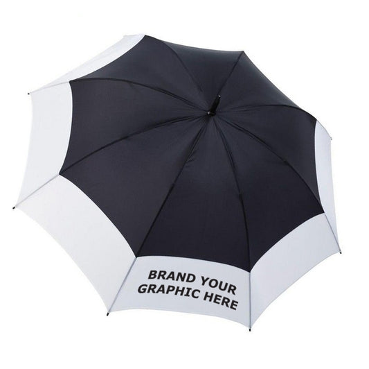 Catania Dual Colour Promotional Umbrellas